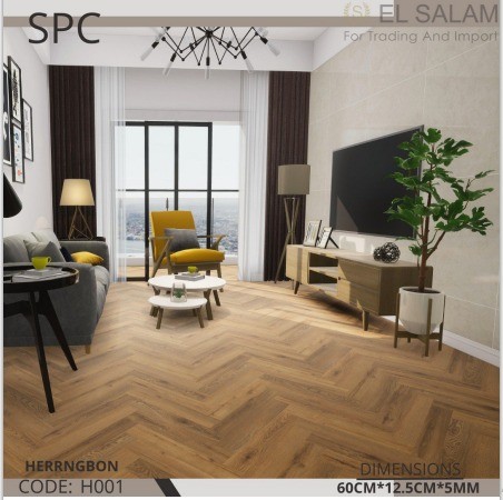 أرضيات SPC هيرينج بون